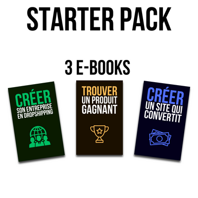 Tout connaître sur le Dropshipping - Pack d'e-books